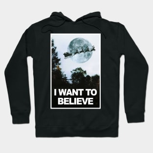 I want to believe... in Santa Hoodie